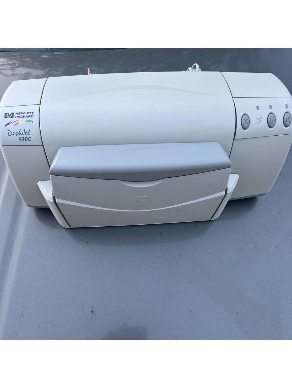HP Deskjet 930c Color Deskjet Printer C6427A Tested Working with ink